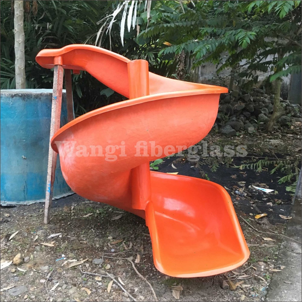 Seluncur spiral fiberglass - perosotan spiral fiber