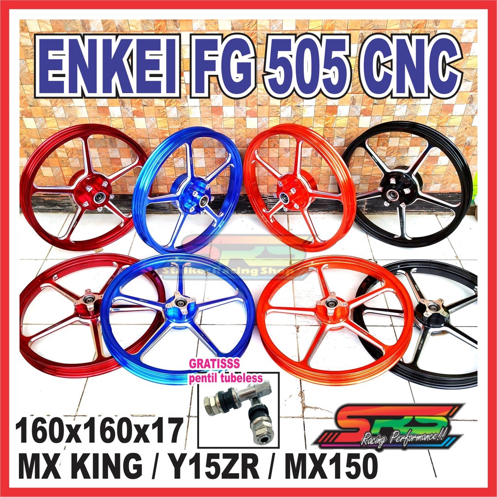 VELG ENKEI FG505 CNC MX KING Y15ZR MALAYSIA