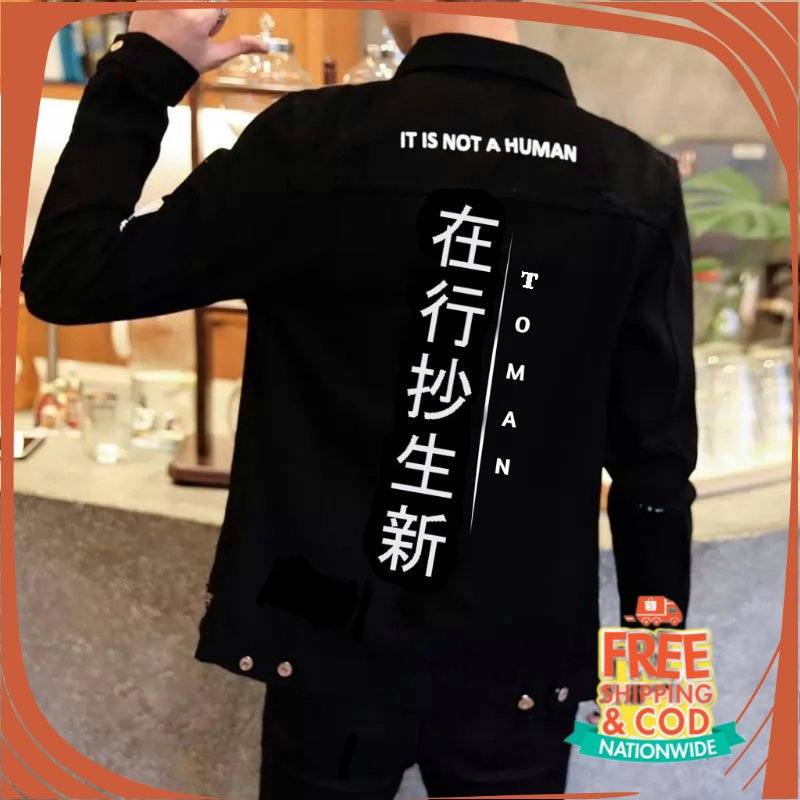 JAKET DENIM NEW BREND UNISEX NEW TREND/ JACKET JEANS JAKET HITAM SABLON TOMAN JAKET ZOMAN JAKET DENI