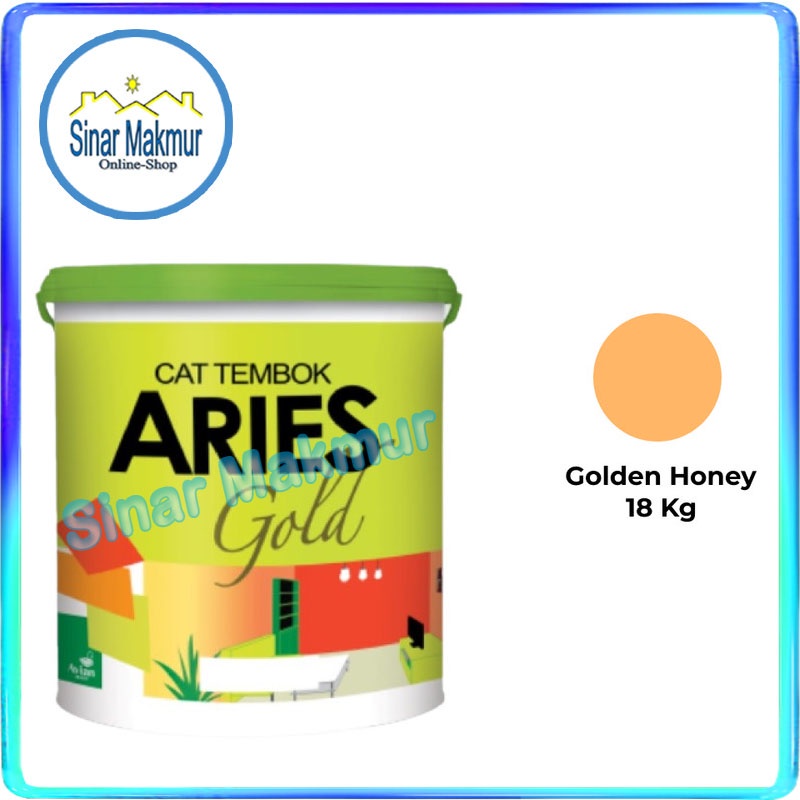 Cat Tembok Aries Gold 18 KG 1 Pail 303 Golden Honey (AVIAN)