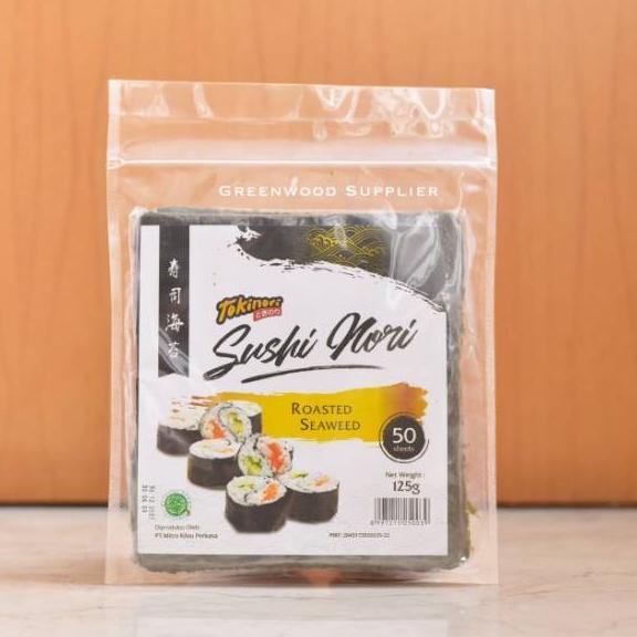 

♣ Tokinori - Yaki Sushi Nori / Rumput Laut Sushi - 50 Lembar ➭