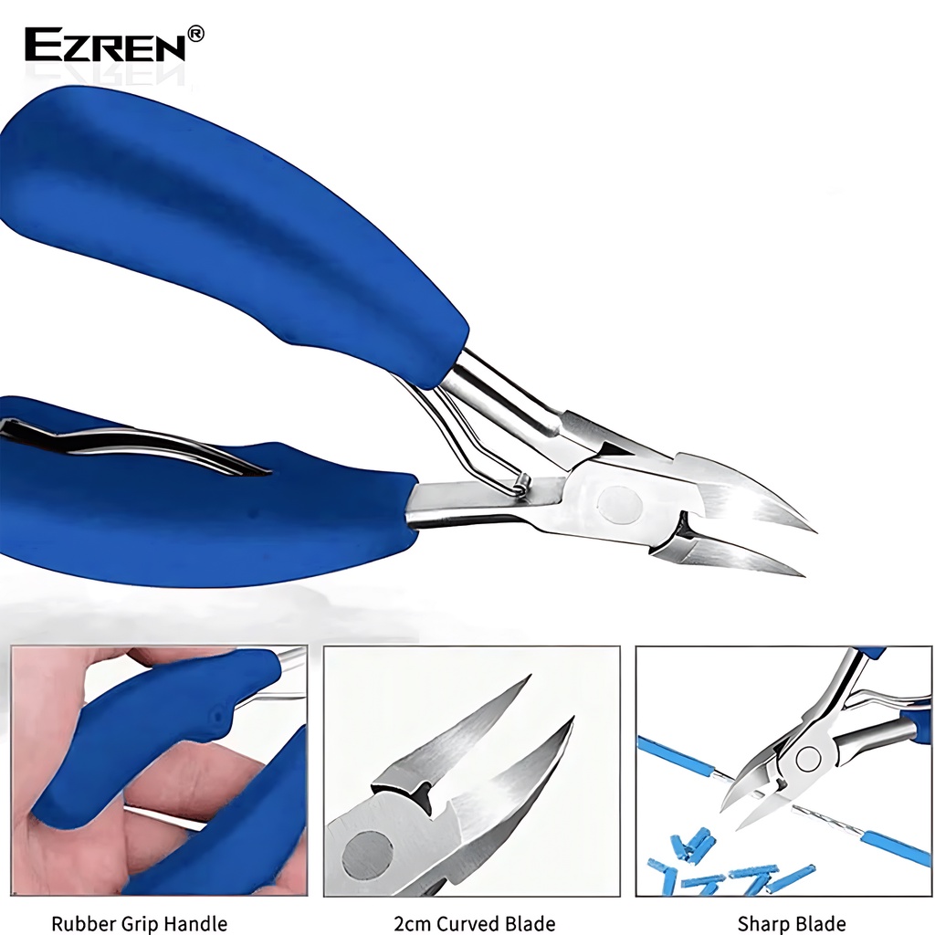 Ezren EZ-C31H Gunting Pemotong Kuku Jempol Kaki Miring Wire Cutting