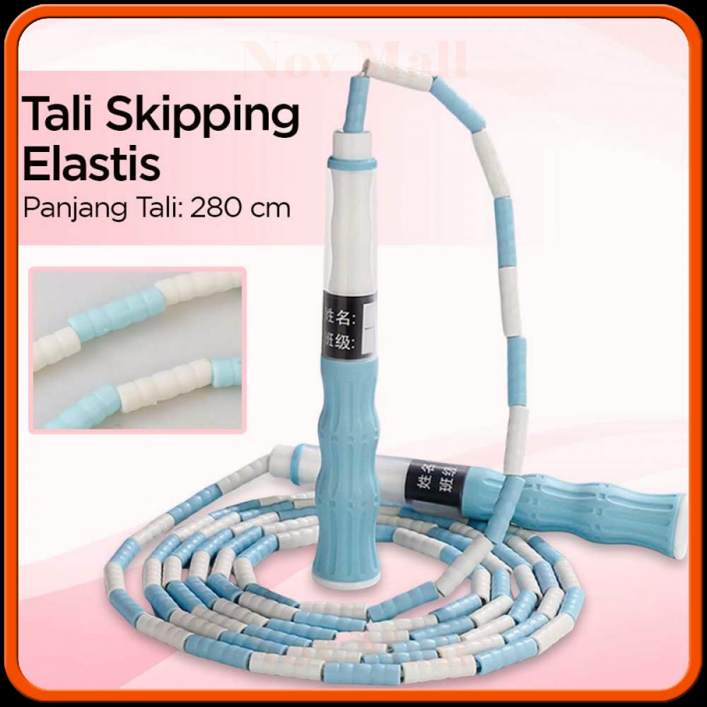 Tali Skipping Elastis Jump Rope Gym Fitness -SP738