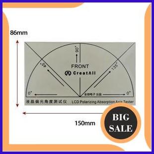 perkakas TESTER POLARIZER ALAT UJI DERAJAT POLARIS LCD LED POLARISER DEGREE ANGLE TESTING