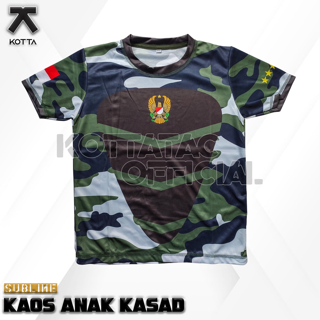 Setelan kaos anak kasad dryfit