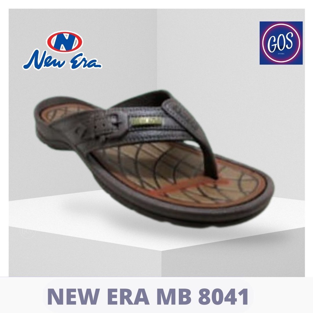 gos NEW ERA MB 8036 Sandal jepit Karet Sandal Pria Kekinian Sandal Pria Casual Sandal murah viral