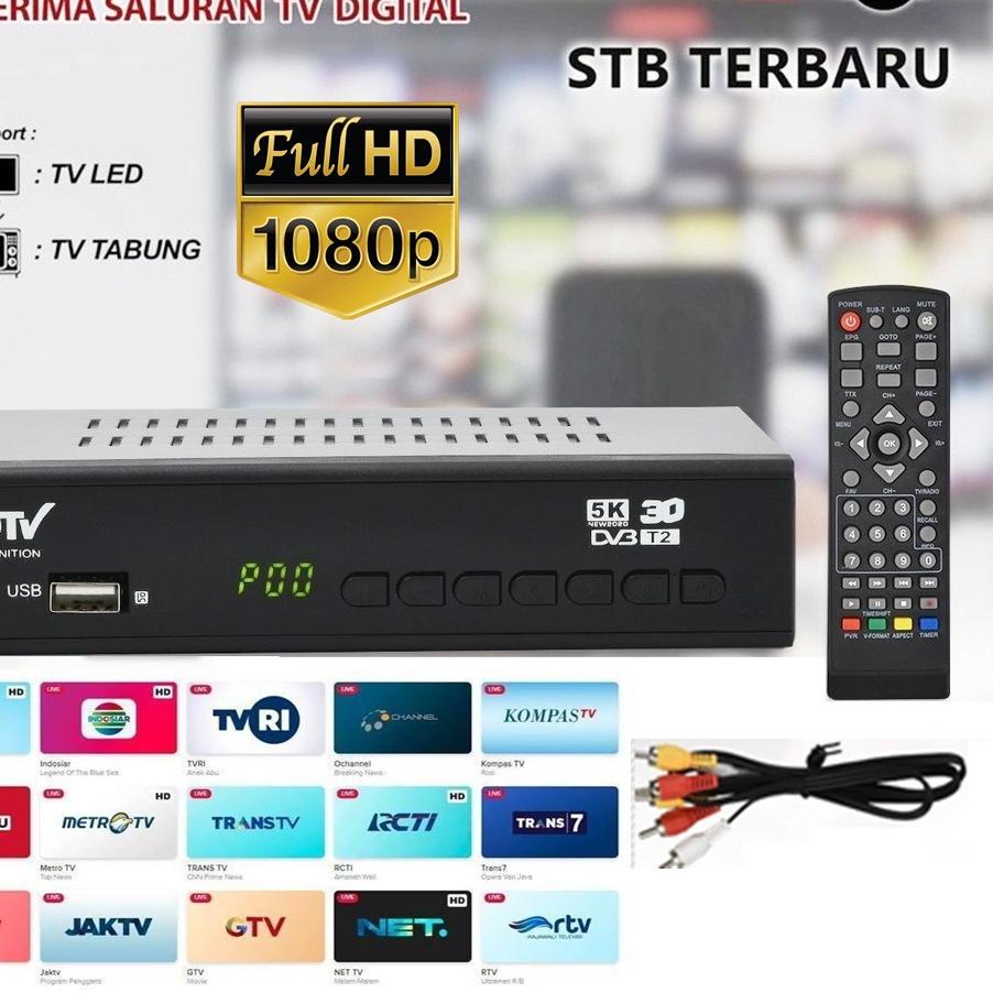 ➬ Set Top Box Tv Digital  Receiver TV Digital DVB T2 STB TV DIGITAL HDTV ❋