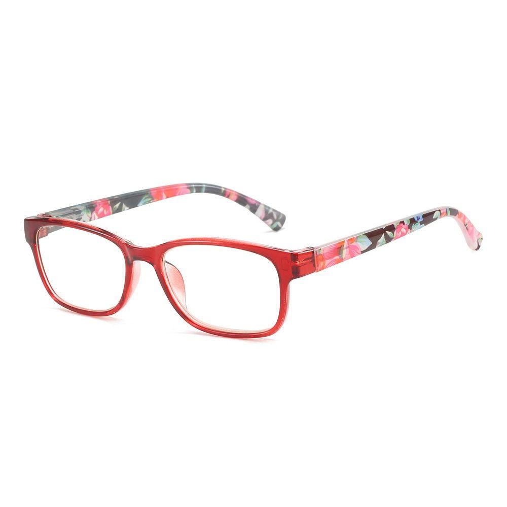 Nanas Kacamata Baca Pria Wanita Portable Bunga Vintage Ultra Ringan Frame