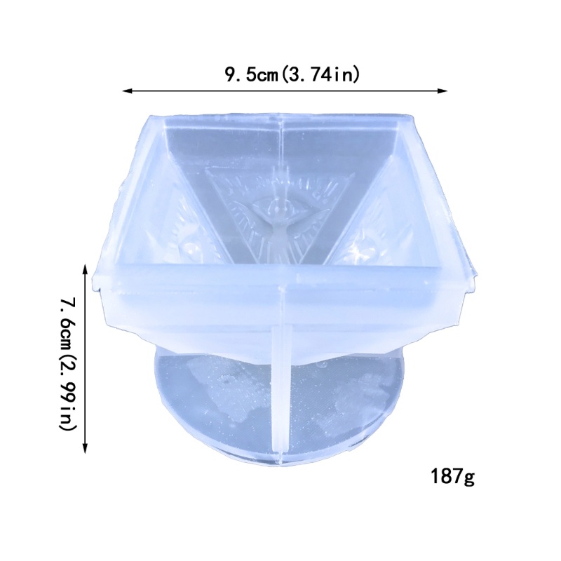 Siy Cetakan Evil Eyes for Making, Cetakan Epoxy Evil Eyes for Resin Casting, Cetakan Ornamen Meja
