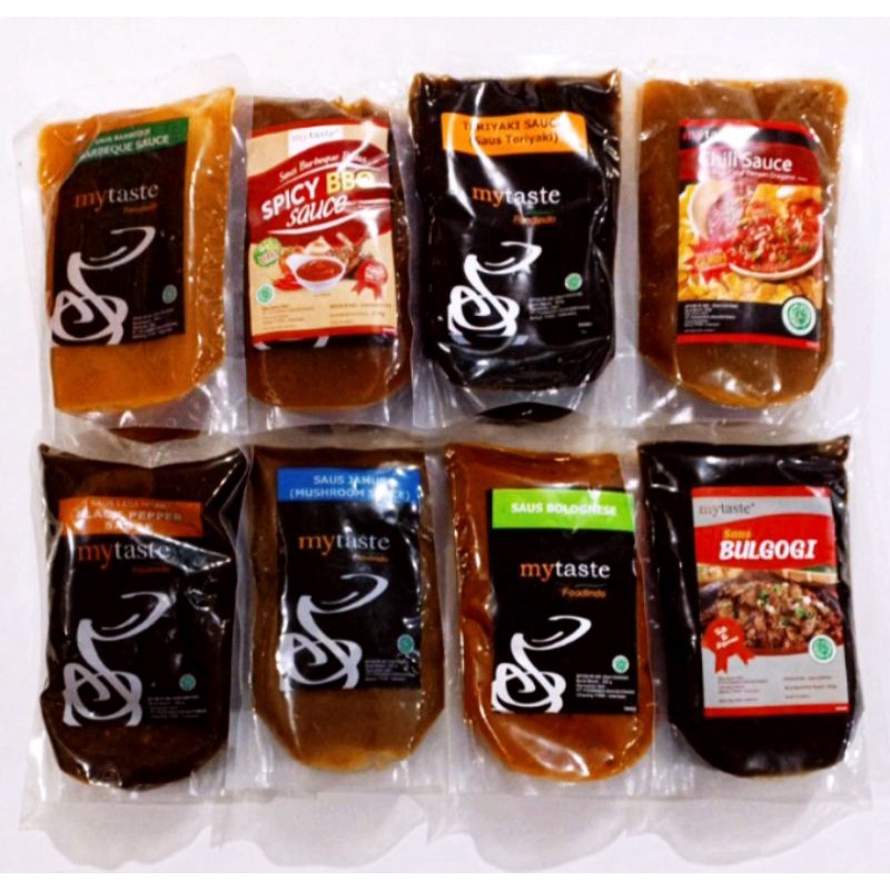 

mytaste sauce teriyakki BBQ mushroom blackpepper 500gr