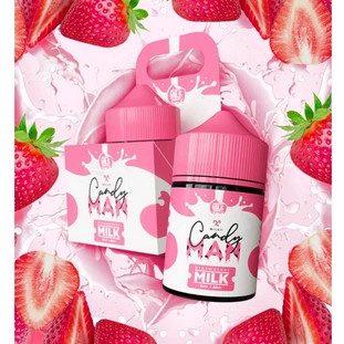 LIQUID CANDYMAN MILK STRAWBERRY 60ML