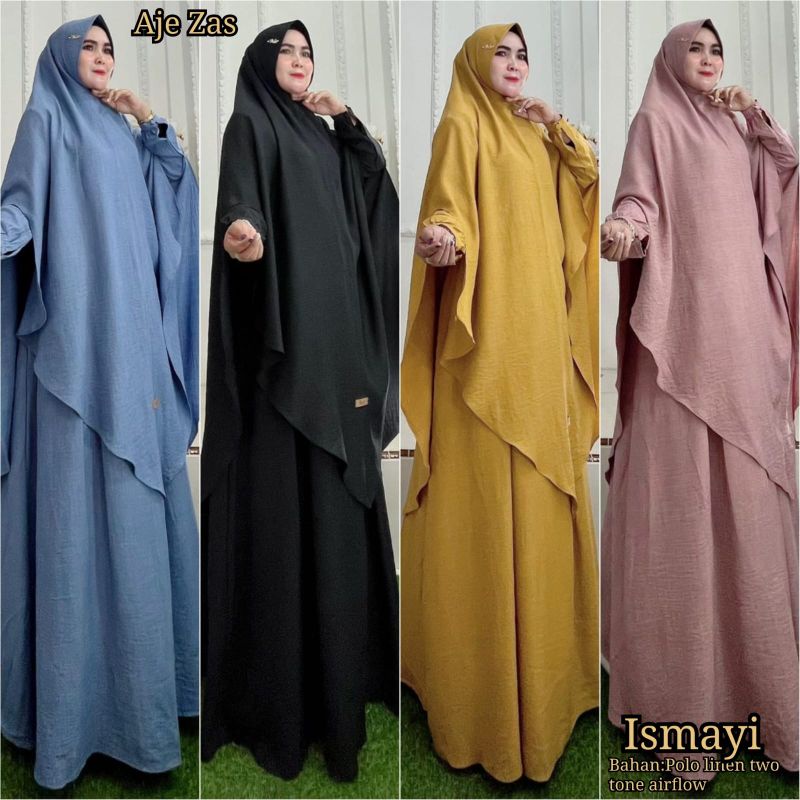 ISMAYI SET SYARI BY AJE ZAS