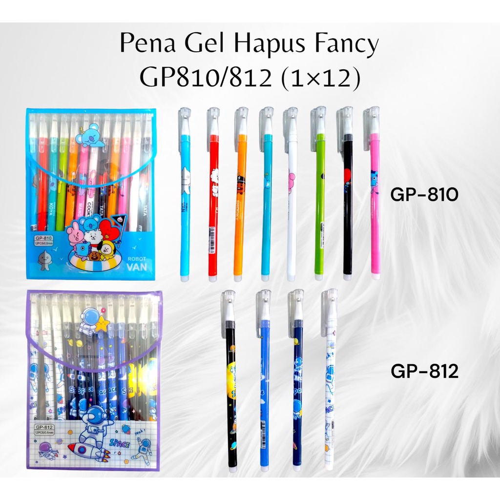 

Pena Gel Hapus Fancy / Karakter