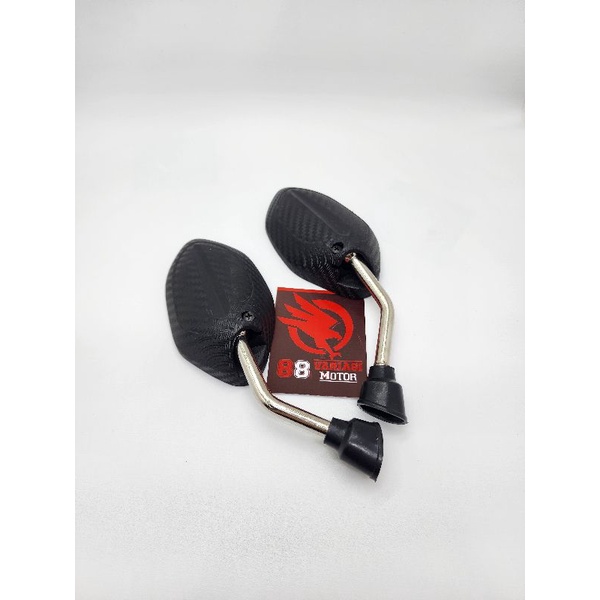 Spion Honda Beat (Model Standar) Mini Gagang hitam Kecil - Spion Honda Beat Vario Scoopy Supra dan lainnya