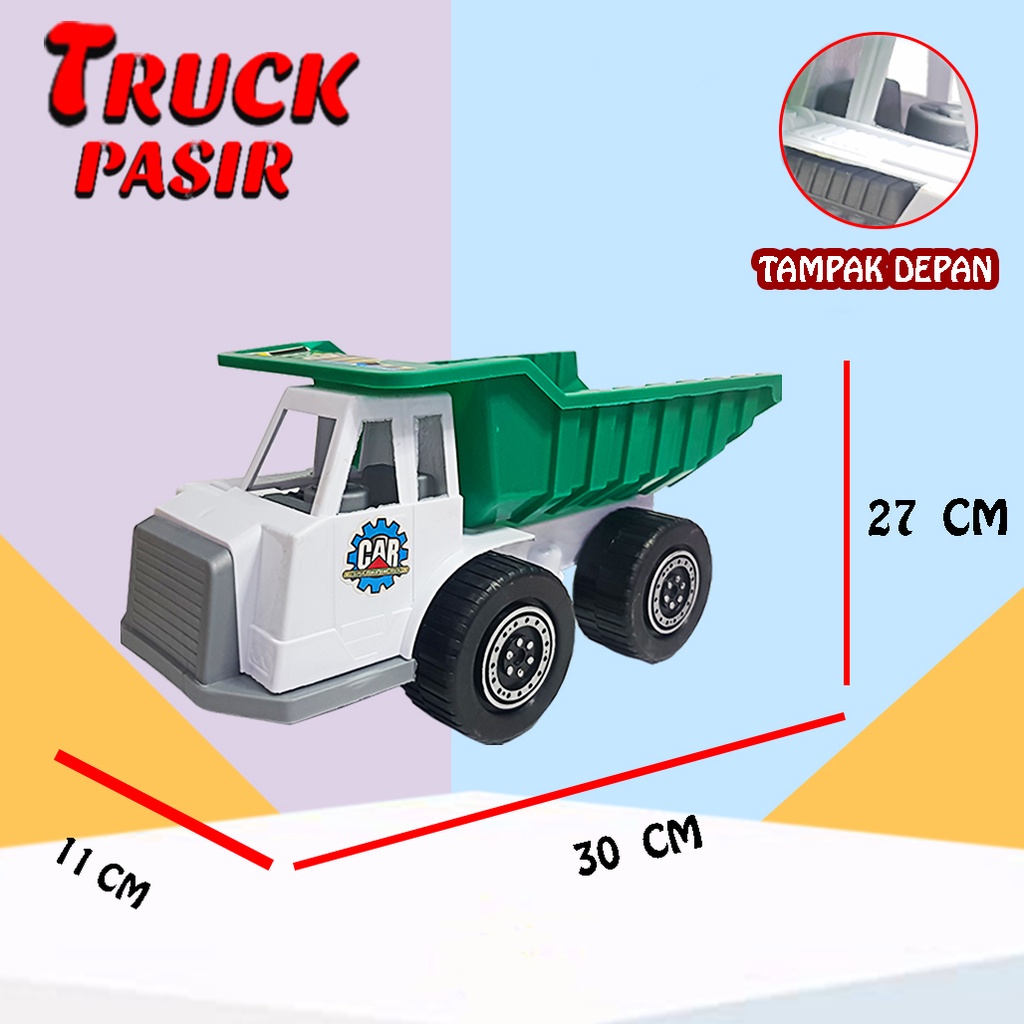 Mainan Anak Truk Pasir/ Truck Dump Toys AK34 JSP