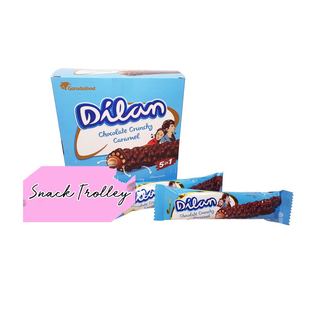 COKLAT DILAN ECER / DILAN CHOCOLATE CRUNCHY CARAMEL 24GR