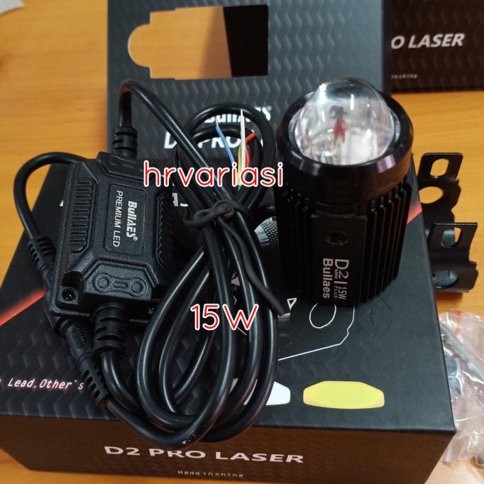 lampu tembak D2 Pro Laser 15Watt Hi Loo Premium Led Bullaes
