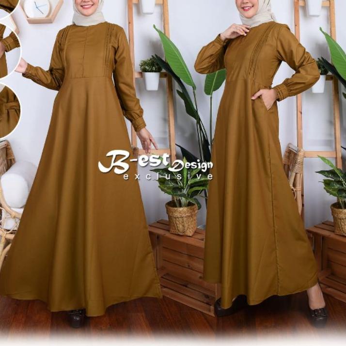 ✫ Gamis Dinas Keki/Khaki PNS ♔