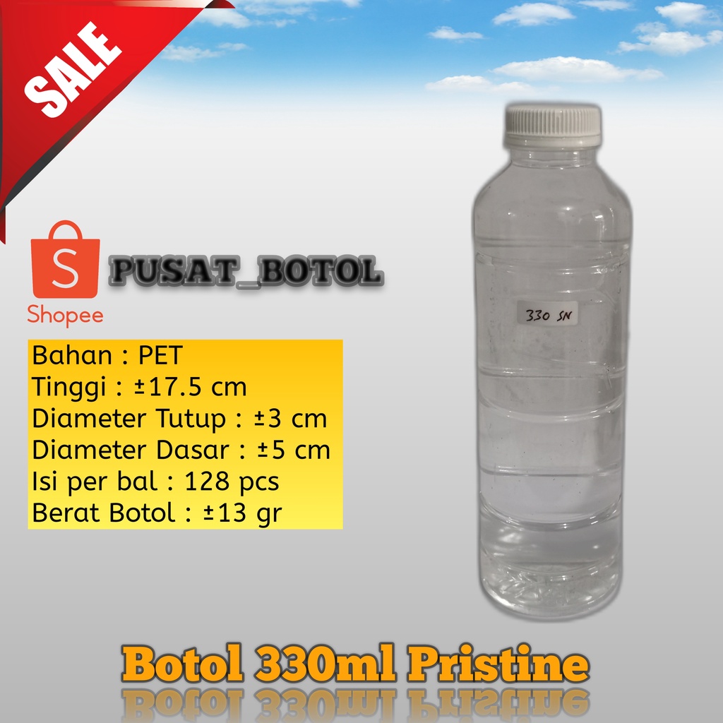 Botol plastik 330 ml / botol jus 330 ml botol plastik murah