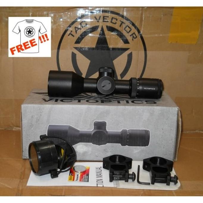 VICTOPTICS RIFLESCOPE 3-9X40 w/ ILLUMINATOR SCOPE TUBE 25mm