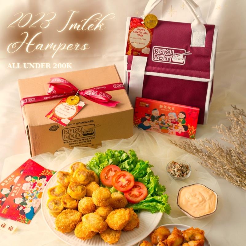 

CNY Hampers Roku Bento BSD Parsel Imlek Bingkisan Frozen Food Nugget