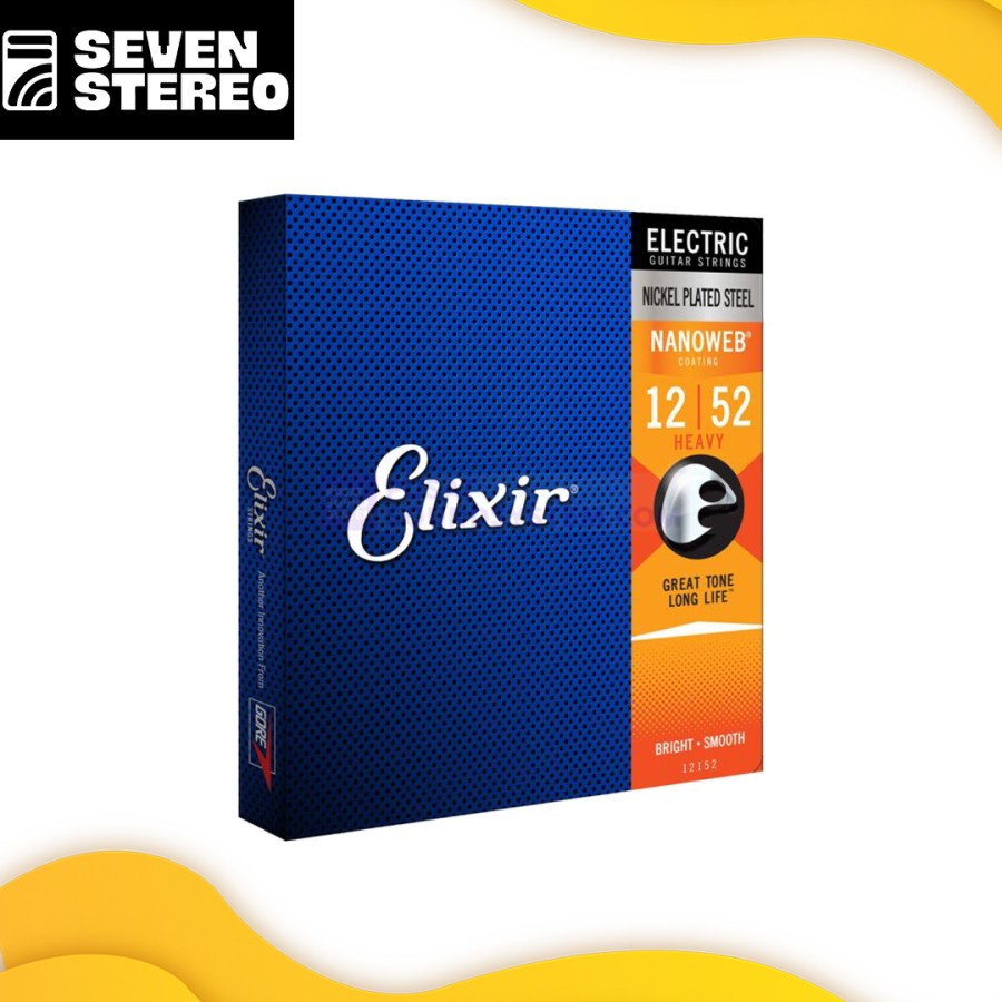 Elixir 12152 Nanoweb Electric String 12-52