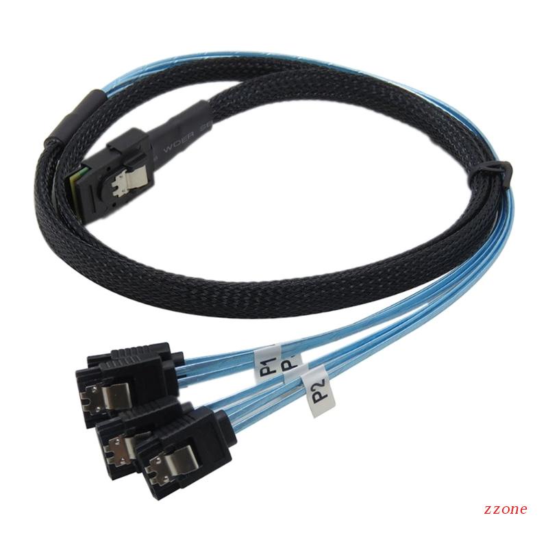 Zzz Kabel Mini Ke 4, 36pin SFF 8087host/Controller Ke Target/Backplane 7pin, Untuk Controller RAID