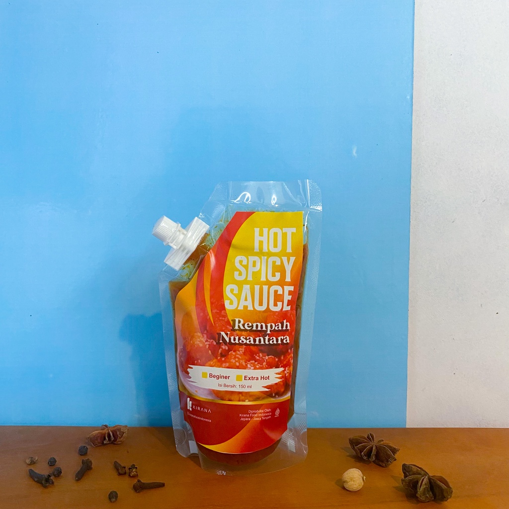 

KIRANA - Spicy Saus / Saus Pedas Fire Chiken / Saos Sambal 150 gr