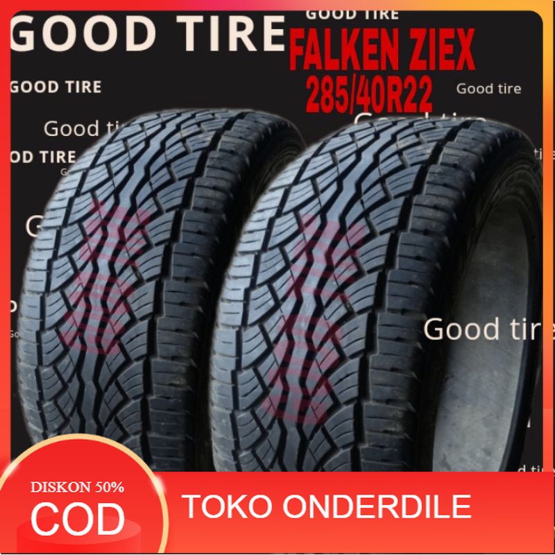 FALKEN ZIEX 285-40-22 R22 BAN MOBIL COPOTAN SEKEN SECOND BEKAS RING 22 BUAT FORTUNER PAJERO DAN MOBI