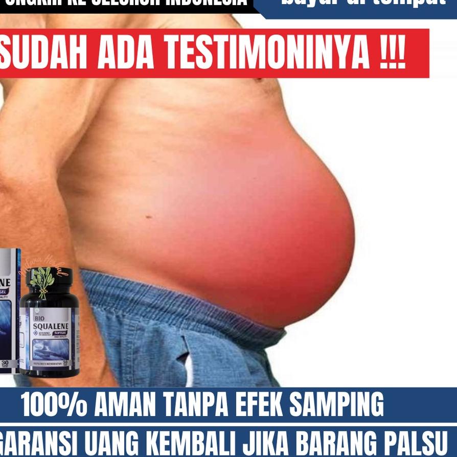 ✨Terbaru✨ Bio Squalene Obat Pengecil Perut Buncit Pria Dan Wanita, Obat Perut Agar Tidak Buncit, Men