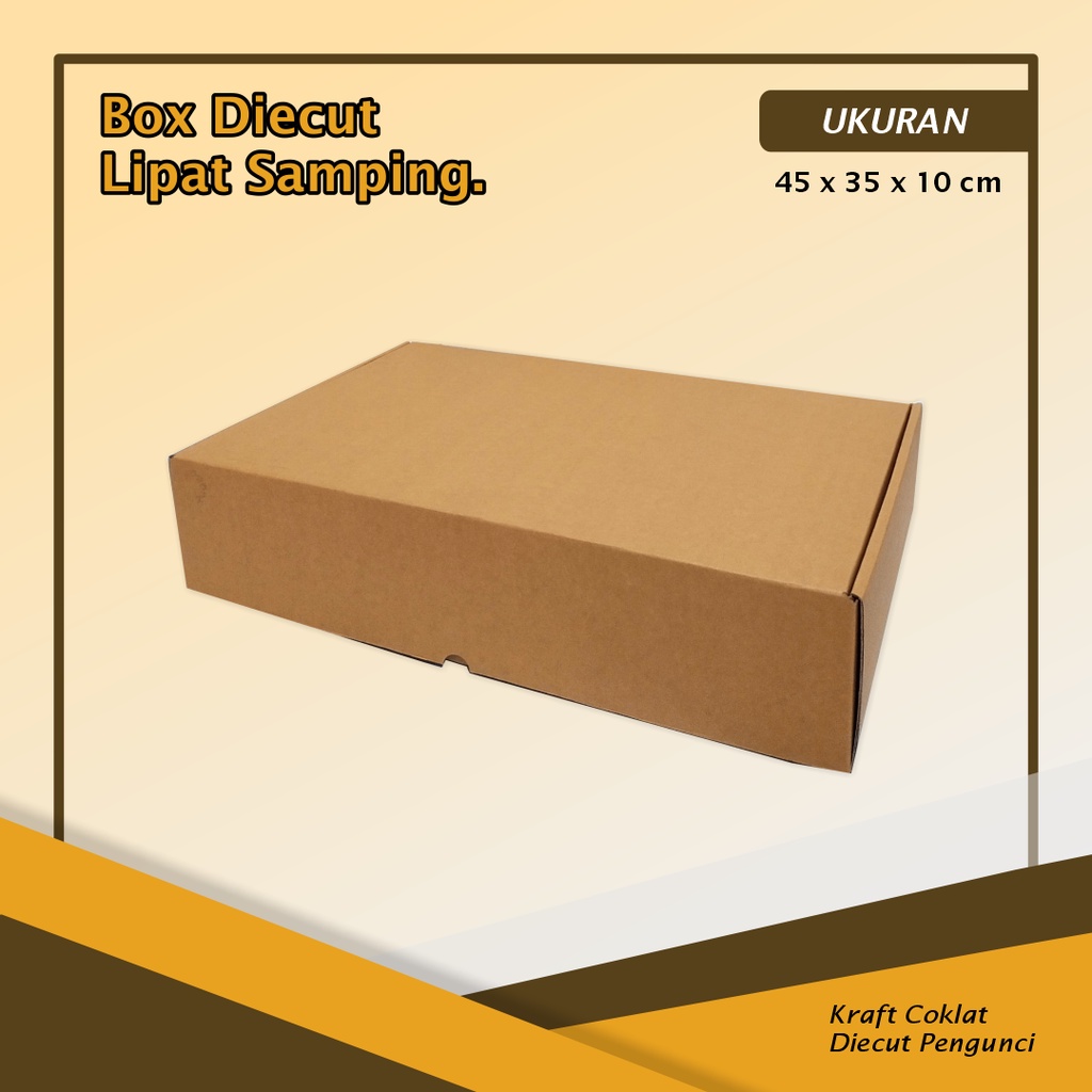 

Kardus/Box DC LS Ukuran 45 x 30 x 10 Cm - Kardus/Polos/Gift/Box Baju/Box Sajadah/Gift Box