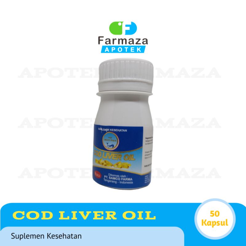 COD LIVER OIL 50 KAPSUL