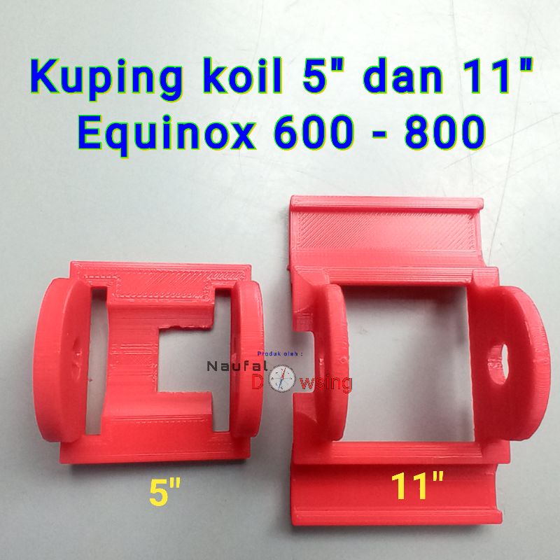 Kuping koil 5 " dan kuping koil 11" Metal detektor Equinox 600 - 800 (coil ear)