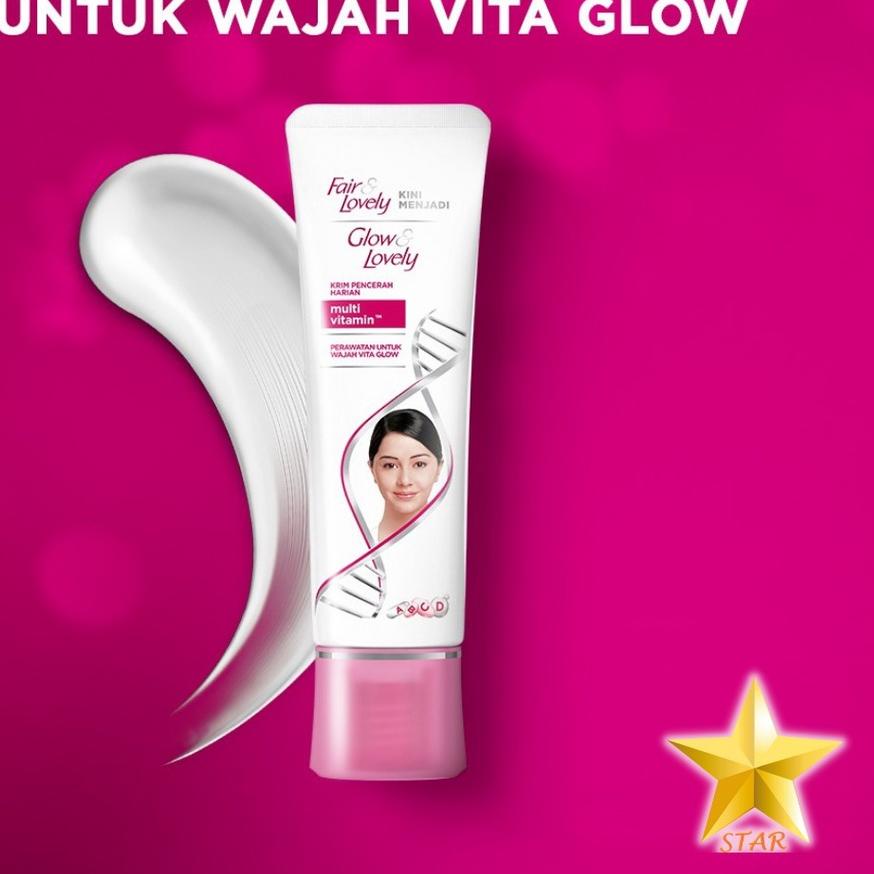 ➯ ORIGINAL Fair And Lovely / Glow And Lovely Cream Pencerah 23 Gr / 46 Gr / Sachet ❈