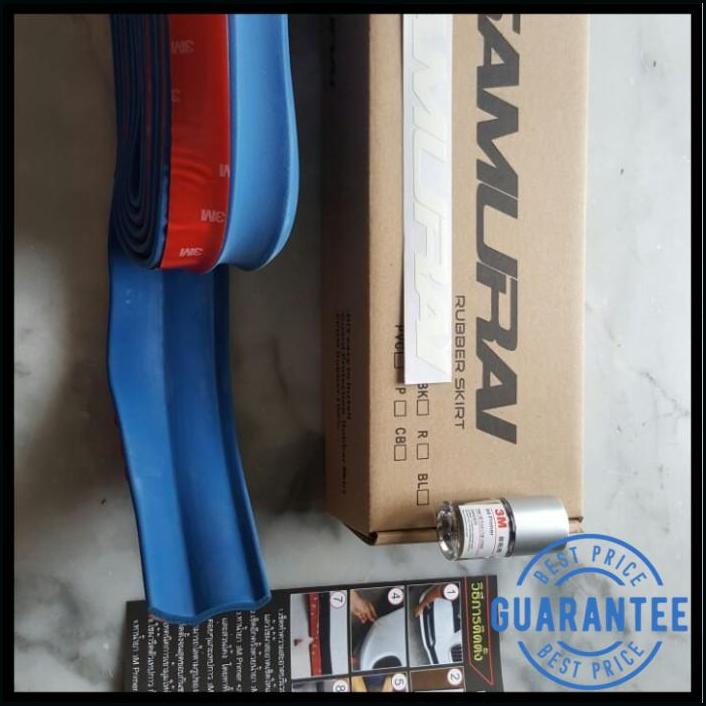 Lips Rubber Samurai blue red black