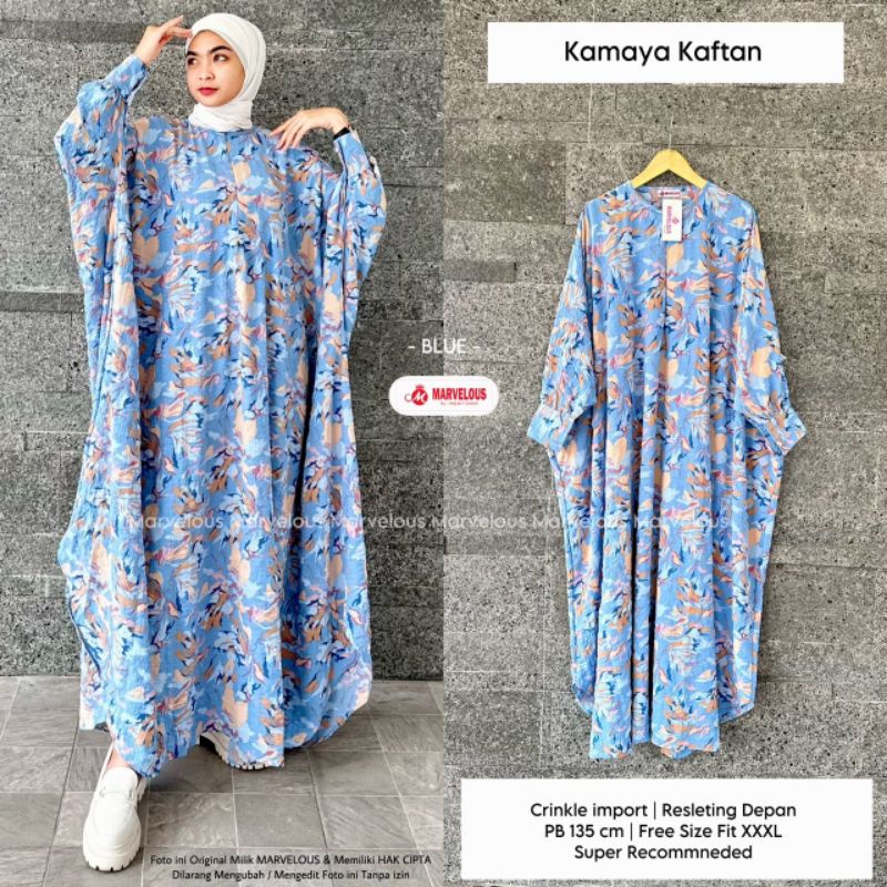 KAMAYA KAFTAN BY MARVELOUS / KAFTAN DRESS MOTIF MUSLIMAH