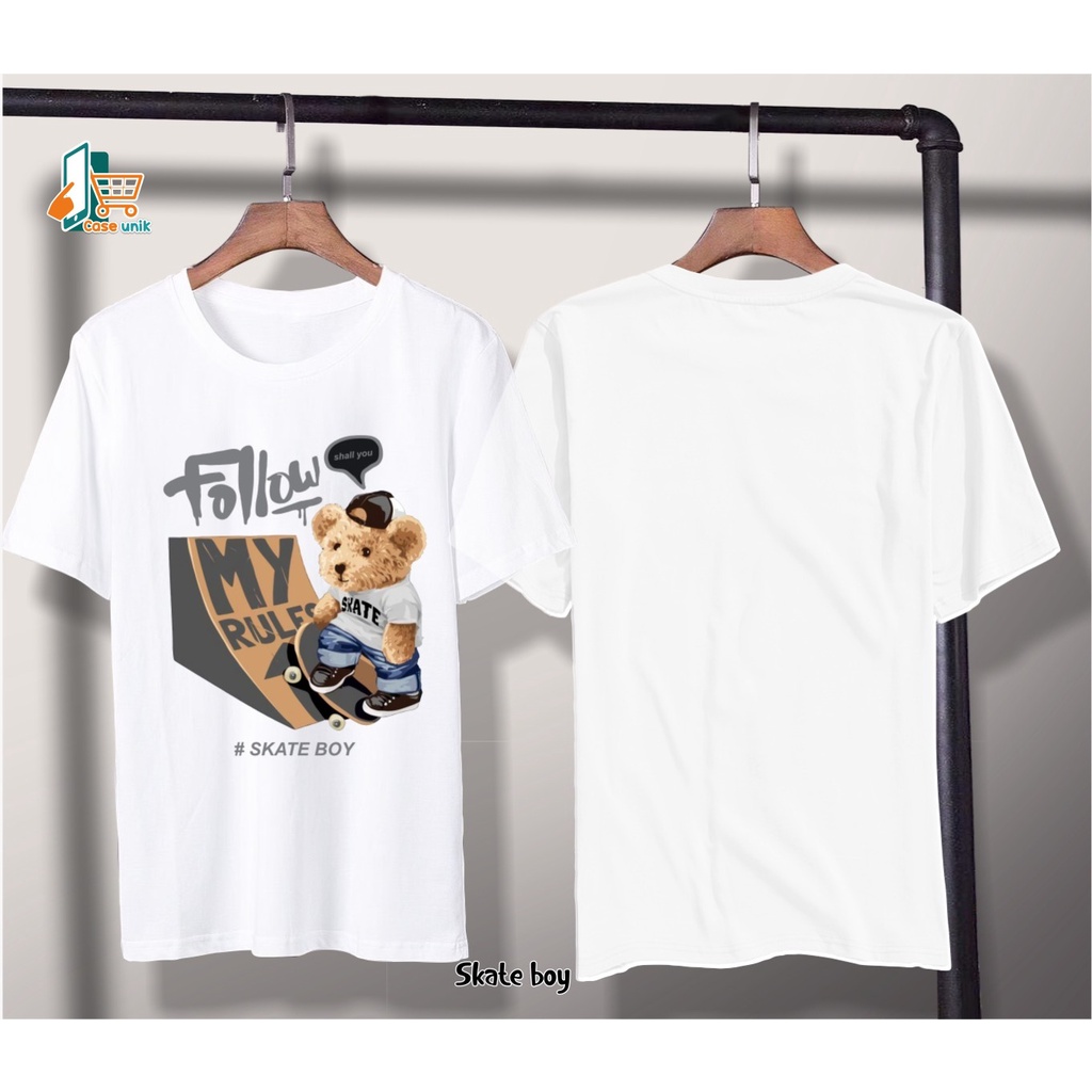 BAJU KAOS SHIRT PRIA WANITA UNISEX STREETWEAR KAOS SURFING PAKAIAN ATASAN CEWEK COWOK TSHIRT CS4938