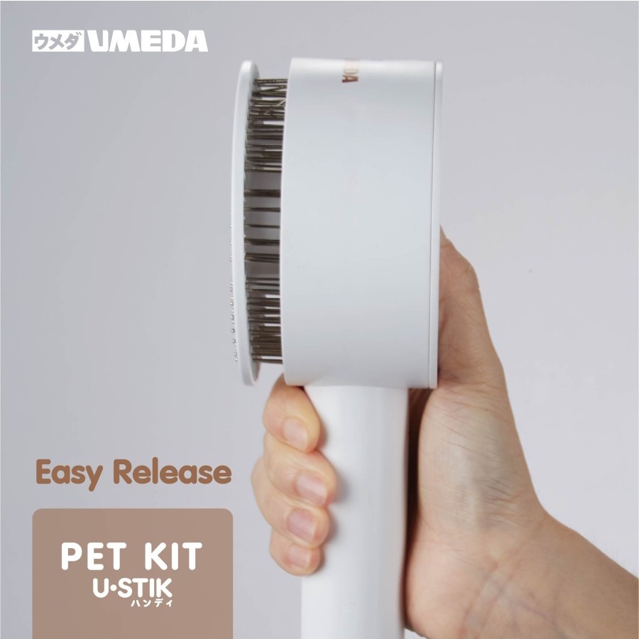 Umeda U-Stik Pet Kit - Vacuum Pet Brush (Sisir Bulu Hewan)