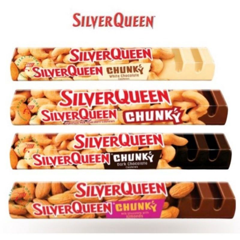 

SilverQueen Chunky 95 gr cashew/almond