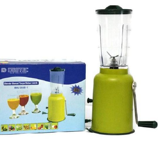 ▼ Original Destec Blender 1 Tabung Blender Manual Blender Tanpa Listrik Blender Pop Ice Blender Jus 