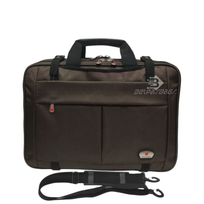 Terlaris Tas Kantor Pria/Selempang Laptop Tas Kerja Multi Fungsi 3In Polo Ace