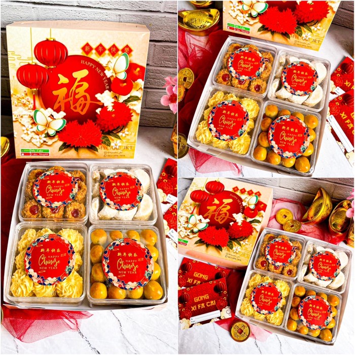 

(COD) Paket Hampers Gold Kue Kering