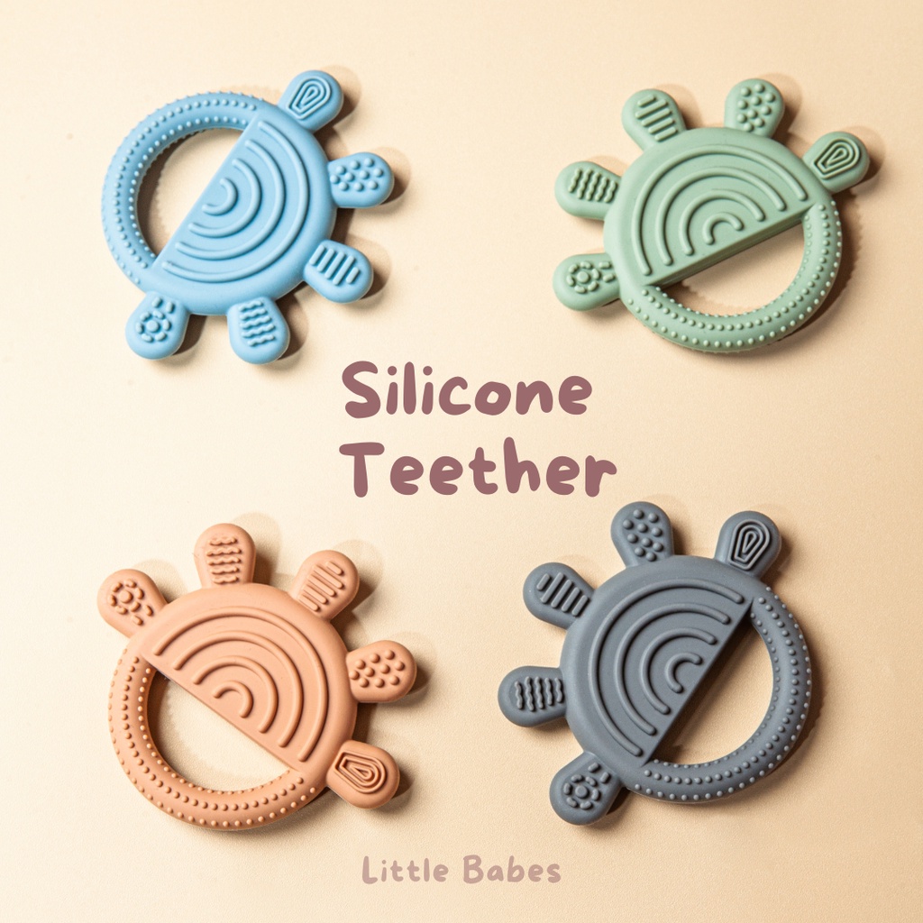 Teether Premium Bayi/Teether Bayi/Teether Gelang/Gigitan Bayi/Teether Silikon/Silicone Teether/Teeth