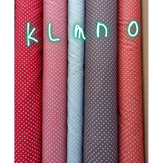 katun jepang tokai senko motif polkadot