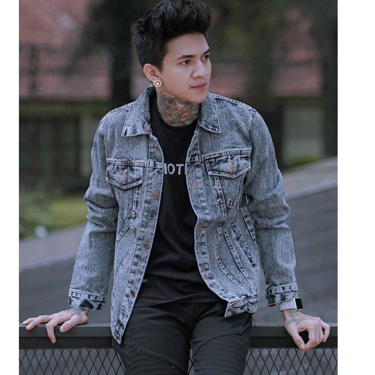 JAKET JEANS LEVIS PRIA ORIGINAL DISTRO (KODE 9017)