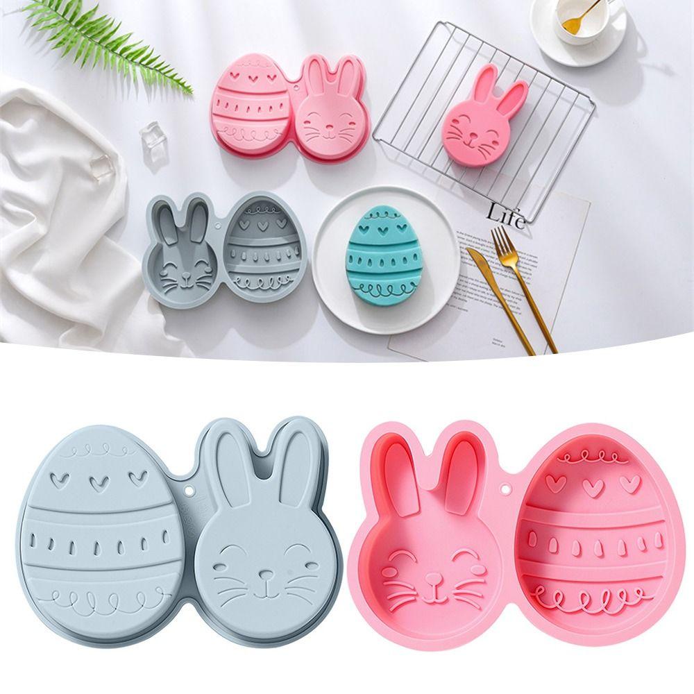 Cetakan Silikon Paskah Nanas DIY Dekorasi Liburan Baking Pan Besar
