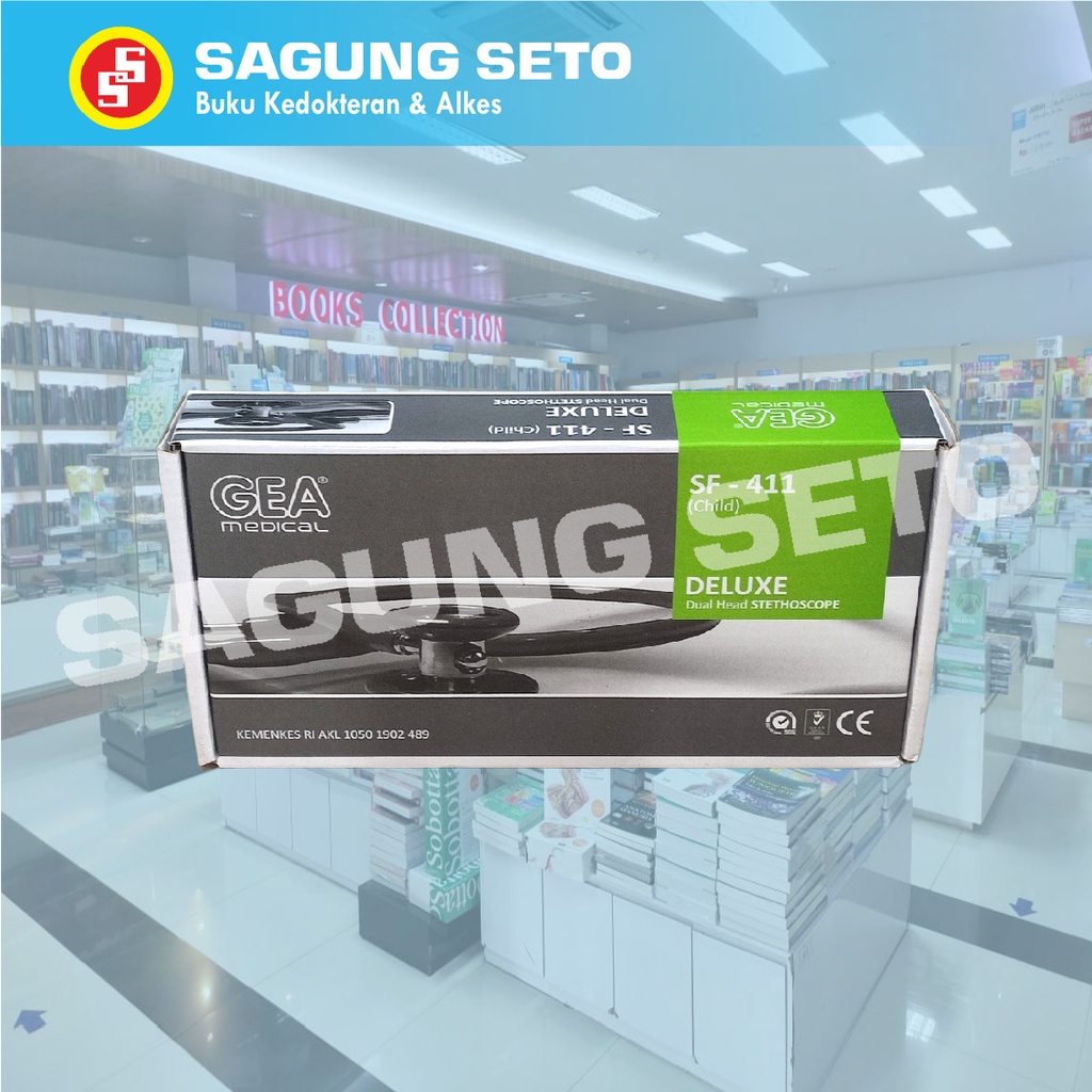 STETHOSCOPE DELUXE CHILD SF-411 GEA MEDICAL / STETOSKOP GEA
