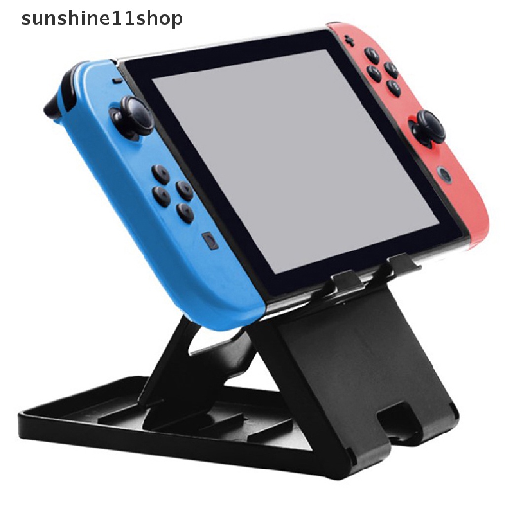 Sho Kualitas Top Stand Holder Base Foldable Playstand Untuk Nintendo Switch Console Portable multi-angle bracket Compact game rack N