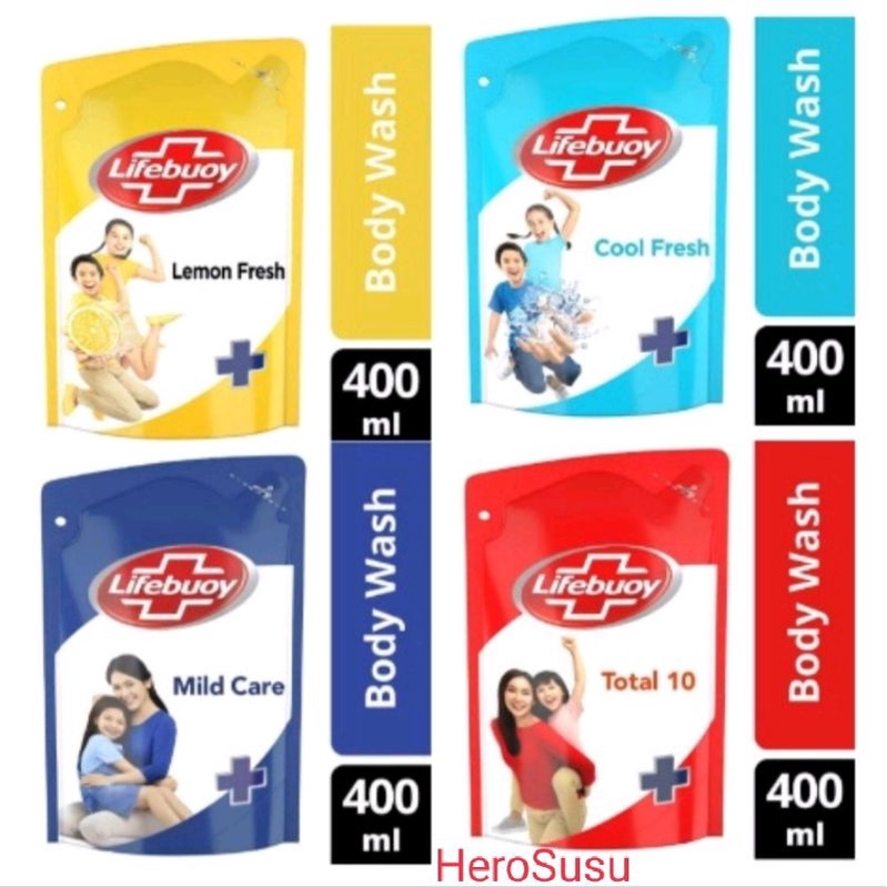 Lifebuoy sabun mandi anti bacterial 400ml