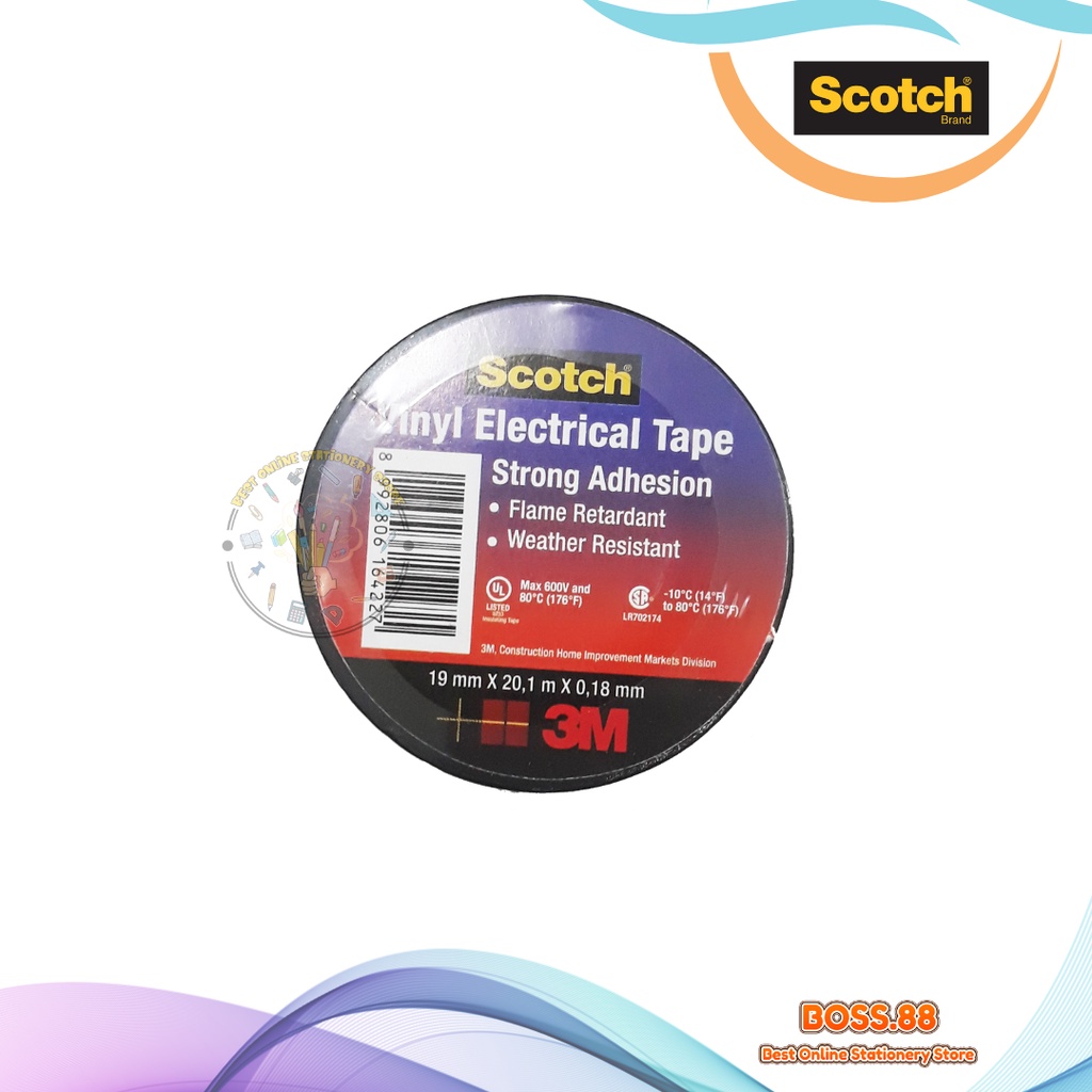 

ELECTRICAL TAPE / ISOLASI LISTRIK SCOTCH 700